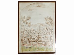 Silvio Pucci - Veduta di Firenze