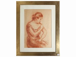 ROBERTO PUCCI - Ritratto femminile 1928