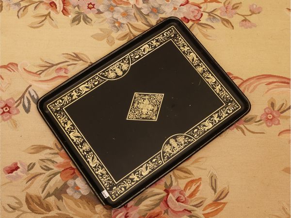 Vassoio in lacca  - Asta Una casa fiorentina. Tra tradizione e modernit Le collezioni, i dipinti, gli arredi - III  - Associazione Nazionale - Case d'Asta italiane