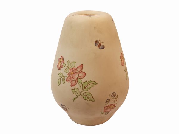 Vaso in ceramica modellata a colaggio, Lenci Torino, Anni Trenta  - Asta Una casa fiorentina. Tra tradizione e modernit Le collezioni, i dipinti, gli arredi - III  - Associazione Nazionale - Case d'Asta italiane