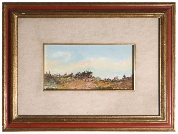 Lotto di dipinti  - Asta Una casa fiorentina. Tra tradizione e modernit Le collezioni, i dipinti, gli arredi - III  - Associazione Nazionale - Case d'Asta italiane