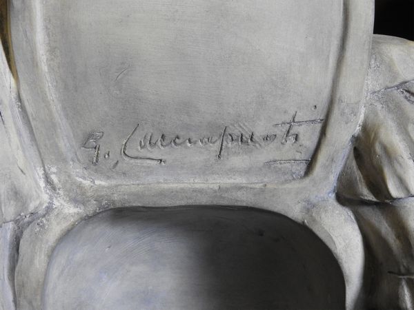 Gruppo in terracotta, Cacciapuoti  - Asta Una casa fiorentina. Tra tradizione e modernit Le collezioni, i dipinti, gli arredi - III  - Associazione Nazionale - Case d'Asta italiane