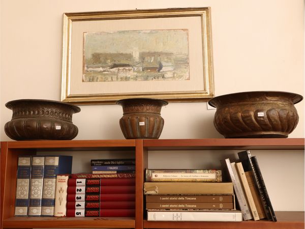 Tre bacili  - Asta Una casa fiorentina. Tra tradizione e modernit Le collezioni, i dipinti, gli arredi - III  - Associazione Nazionale - Case d'Asta italiane