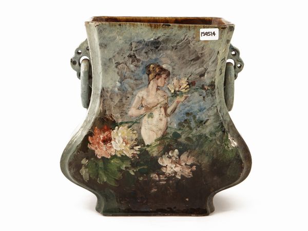 Vaso in ceramica  - Asta Una casa fiorentina. Tra tradizione e modernit Le collezioni, i dipinti, gli arredi - III  - Associazione Nazionale - Case d'Asta italiane