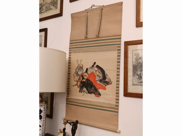 Sei poeti immortali  - Asta Una casa fiorentina. Tra tradizione e modernit Le collezioni, i dipinti, gli arredi - III  - Associazione Nazionale - Case d'Asta italiane