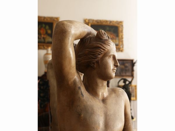 Eros, Manifattura di Signa, inizio del XX secolo  - Asta Una casa fiorentina. Tra tradizione e modernit Le collezioni, i dipinti, gli arredi - III  - Associazione Nazionale - Case d'Asta italiane
