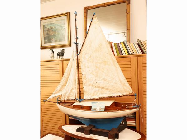 Modellino di veliero in legno  - Asta Una casa fiorentina. Tra tradizione e modernit Le collezioni, i dipinti, gli arredi - III  - Associazione Nazionale - Case d'Asta italiane