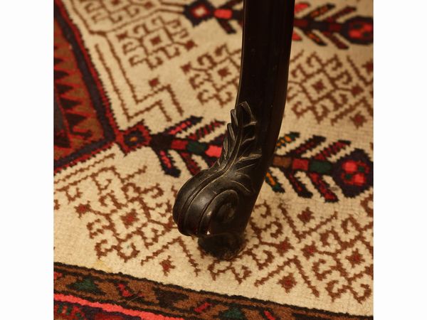 Tavolino a teca per collezioni in tek  - Asta Una casa fiorentina. Tra tradizione e modernit Le collezioni, i dipinti, gli arredi - III  - Associazione Nazionale - Case d'Asta italiane