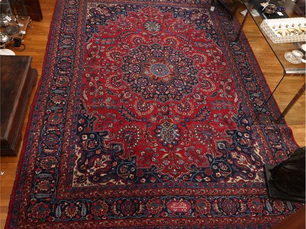 Tappeto persiano  - Asta Una casa fiorentina. Tra tradizione e modernit Le collezioni, i dipinti, gli arredi - III  - Associazione Nazionale - Case d'Asta italiane