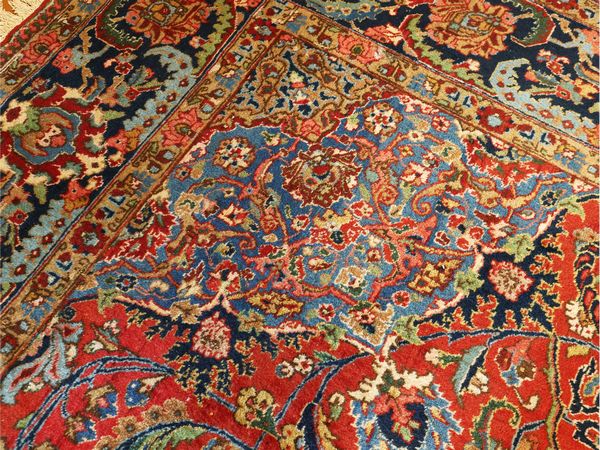 Grande tappeto persiano  - Asta Una casa fiorentina. Tra tradizione e modernit Le collezioni, i dipinti, gli arredi - III  - Associazione Nazionale - Case d'Asta italiane