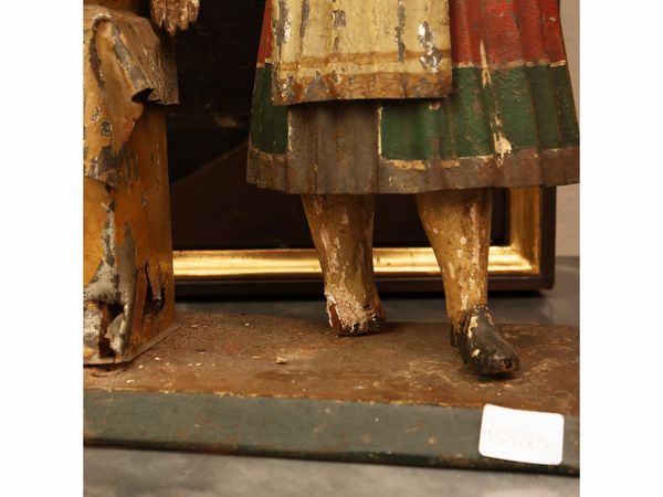 Coppia di fioriere in tole dipinta  - Asta Una casa fiorentina. Tra tradizione e modernit Le collezioni, i dipinti, gli arredi - III  - Associazione Nazionale - Case d'Asta italiane