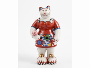 Figura in porcellana da collezione, Rosemarie, Villeroy & Boch  - Asta Una casa fiorentina. Tra tradizione e modernit Le collezioni, i dipinti, gli arredi - III  - Associazione Nazionale - Case d'Asta italiane