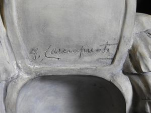 Gruppo in terracotta, Cacciapuoti  - Asta Una casa fiorentina. Tra tradizione e modernit Le collezioni, i dipinti, gli arredi - III  - Associazione Nazionale - Case d'Asta italiane