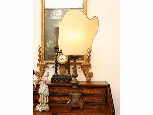 Coppia di torciere in rame argentato  - Asta Una casa fiorentina. Tra tradizione e modernit Le collezioni, i dipinti, gli arredi - III  - Associazione Nazionale - Case d'Asta italiane