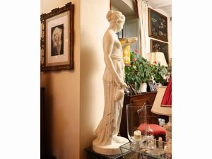Dea Ebe, Seguace di Berthel Thorvaldsen  - Asta Una casa fiorentina. Tra tradizione e modernit Le collezioni, i dipinti, gli arredi - III  - Associazione Nazionale - Case d'Asta italiane