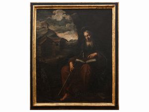 Scuola dell'Italia centro-meridionale, XVIII secolo - Sant'Antonio Abate