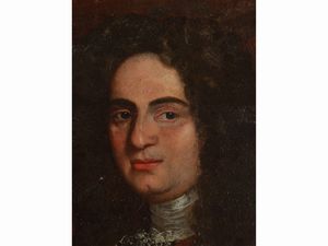 Scuola toscana del XVIII secolo : Ritratto di architetto  - Asta Una casa fiorentina. Tra tradizione e modernit Le collezioni, i dipinti, gli arredi - III  - Associazione Nazionale - Case d'Asta italiane