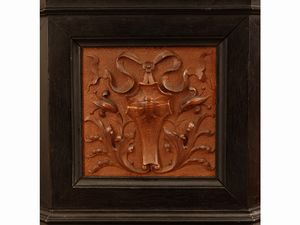 Scrigno in legno ebanizzato e bosso, Ebanista fiorentino della seconda met del XIX secolo  - Asta Una casa fiorentina. Tra tradizione e modernit Le collezioni, i dipinti, gli arredi - III  - Associazione Nazionale - Case d'Asta italiane