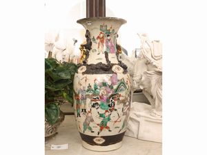 Coppia di vasi  balaustro in ceramica  - Asta Una casa fiorentina. Tra tradizione e modernit Le collezioni, i dipinti, gli arredi - III  - Associazione Nazionale - Case d'Asta italiane