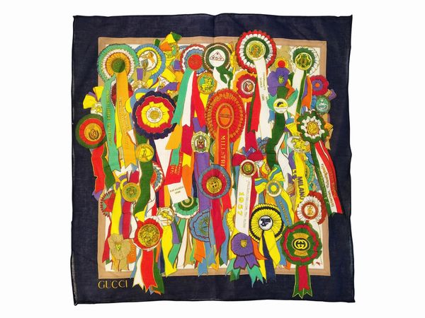 Gucci, Quattro pochette da taschino  - Asta Vintagemania - Associazione Nazionale - Case d'Asta italiane