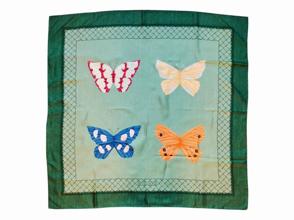 Bulgari, Foulard in seta  - Asta Vintagemania - Associazione Nazionale - Case d'Asta italiane