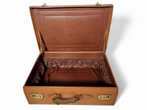 Gucci, Raffinato set maschile da viaggio con dettagli in argento, Anni Trenta  - Asta Vintagemania - Associazione Nazionale - Case d'Asta italiane