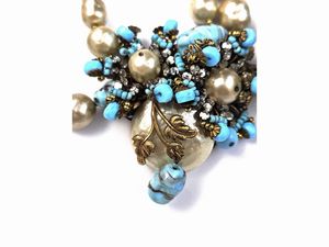 Miriam Haskell, Demi parure collana e bracciale  - Asta Vintagemania - Associazione Nazionale - Case d'Asta italiane