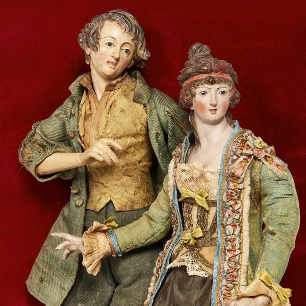 GIOVANE, NAPOLI, SECOLI XVIII/XIX  - Asta ASTA A TEMPO | PASTORI DA PRESEPE NAPOLETANI DA UN'IMPORTANTE COLLEZIONE TOSCANA - Associazione Nazionale - Case d'Asta italiane