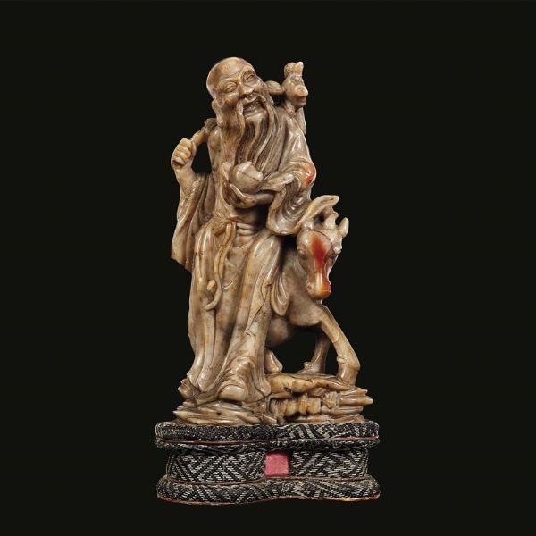 INTAGLIO, CINA, DINASTIA QING, SEC. XVIII-XIX  - Asta Arte Orientale - Associazione Nazionale - Case d'Asta italiane