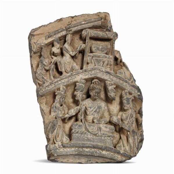 SCULTURA, INDIA, SEC. II-III  - Asta Arte Orientale - Associazione Nazionale - Case d'Asta italiane
