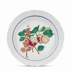 COPPIA DI PIATTI, CINA, DINASTIA QING, SEC. XIX-XX  - Asta Arte Orientale - Associazione Nazionale - Case d'Asta italiane