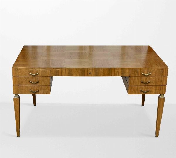 GUGLIELMO ULRICH : Scrivania  - Asta Design - Associazione Nazionale - Case d'Asta italiane