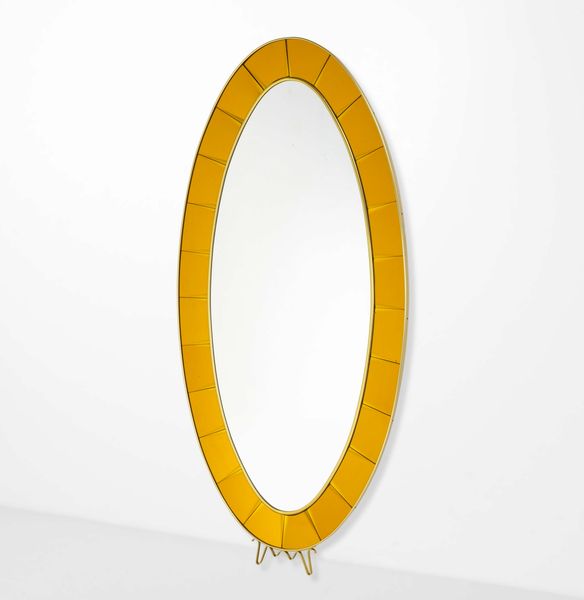 CRISTAL ART : Grande specchiera a parete  - Asta Design - Associazione Nazionale - Case d'Asta italiane