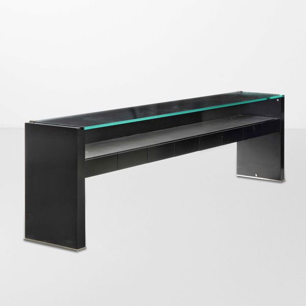 TECNO : Grande consolle con cassetti.  - Asta Design - Associazione Nazionale - Case d'Asta italiane