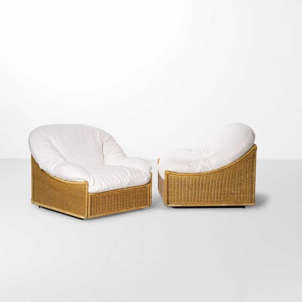 VIVAI DEL SUD : Due poltrone  - Asta Design - Associazione Nazionale - Case d'Asta italiane