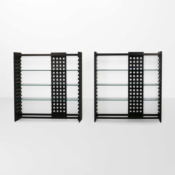 Due grandi librerie  - Asta Design - Associazione Nazionale - Case d'Asta italiane