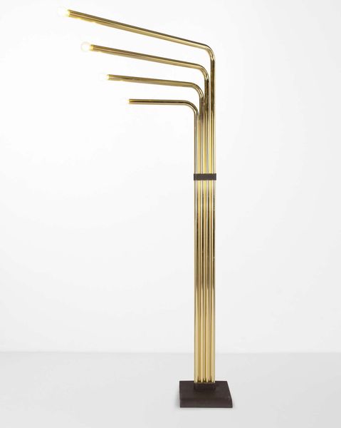 REGGIANI : Lampada da terra con bracci orientabili  - Asta Design - Associazione Nazionale - Case d'Asta italiane