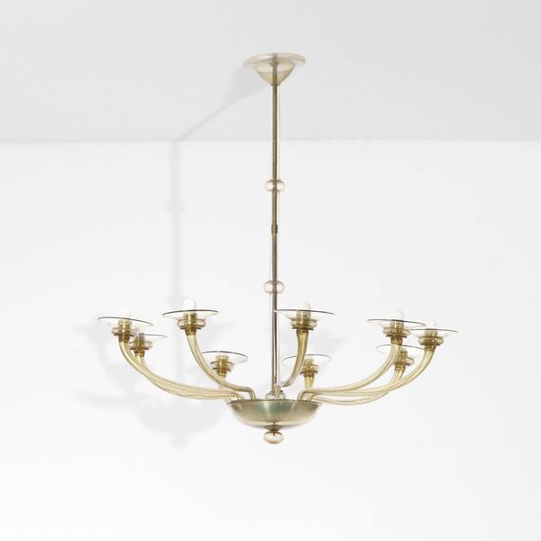 VENINI : Lampada a sospensione mod. 2042  - Asta Design - Associazione Nazionale - Case d'Asta italiane