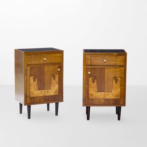 Gio Ponti, Attribuito a - Due comodini