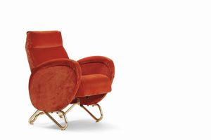 CARLO MOLLINO : Poltrona  - Asta Design - Associazione Nazionale - Case d'Asta italiane