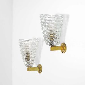 Barovier & Toso - Due lampade a parete
