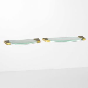 FONTANA ARTE - Due mensole a parete mod. 2034