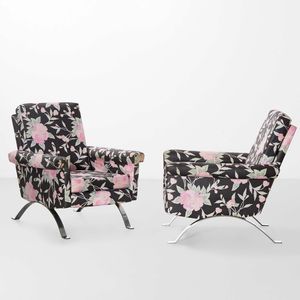 ICO PARISI - Due poltrone mod. 875