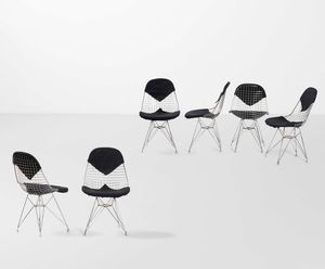 HARRY BERTOIA - Sei sedie