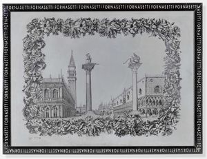 Piero Fornasetti - Pannello in zinco
