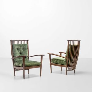 Paolo Buffa, Attribuito a - Due poltrone