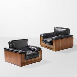 Luciano e Aldo Frigerio - Due poltrone della serie Paganini