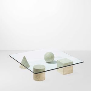 Massimo e Lella Vignelli - Tavolo basso mod. Metafora