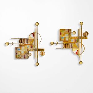 ALBANO POLI - Due lampade a parete