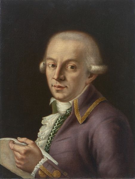 ARTISTA DELL'ITALIA SETTENTRIONALE DEL XVIII SECOLO : Ritratto di nobile con lettera  - Asta Asta 432 | ARTE ANTICA E DEL XIX SECOLO Tradizionale - Associazione Nazionale - Case d'Asta italiane